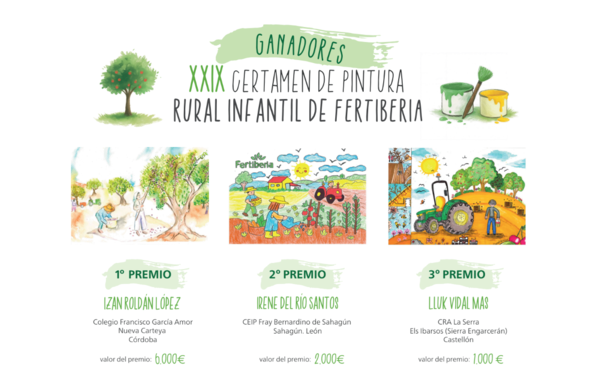 canaldis-fertiberia-certamen-pintura-rural-infantil-ganadores