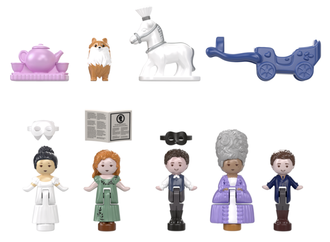 canaldis-mattel-pollypocket-colaboracion-bridgerton-personajes